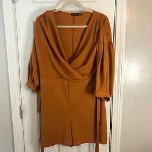 Size 16 Mustard Romper